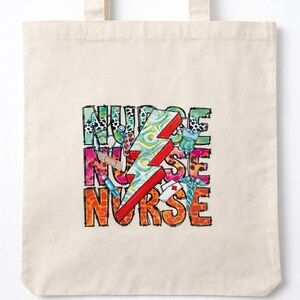 Nurse Canvas Tote Bag